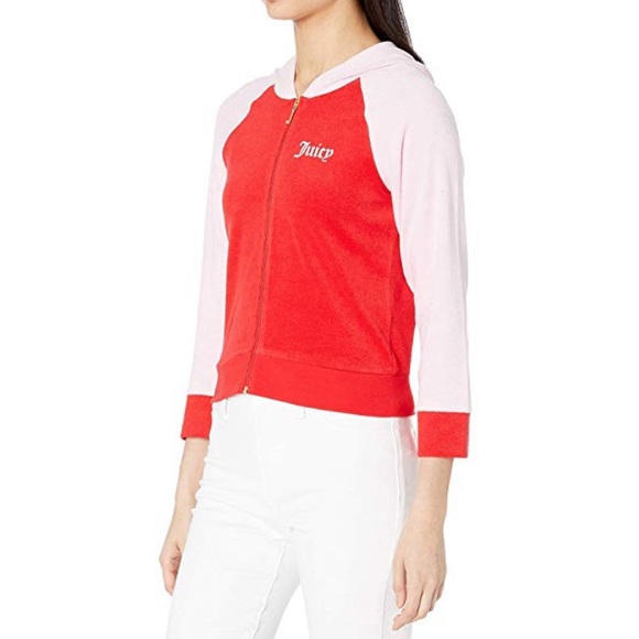 NWT Juicy Couture Microterry Logo Jacket | Sizes: M & L - Picture 2 of 10